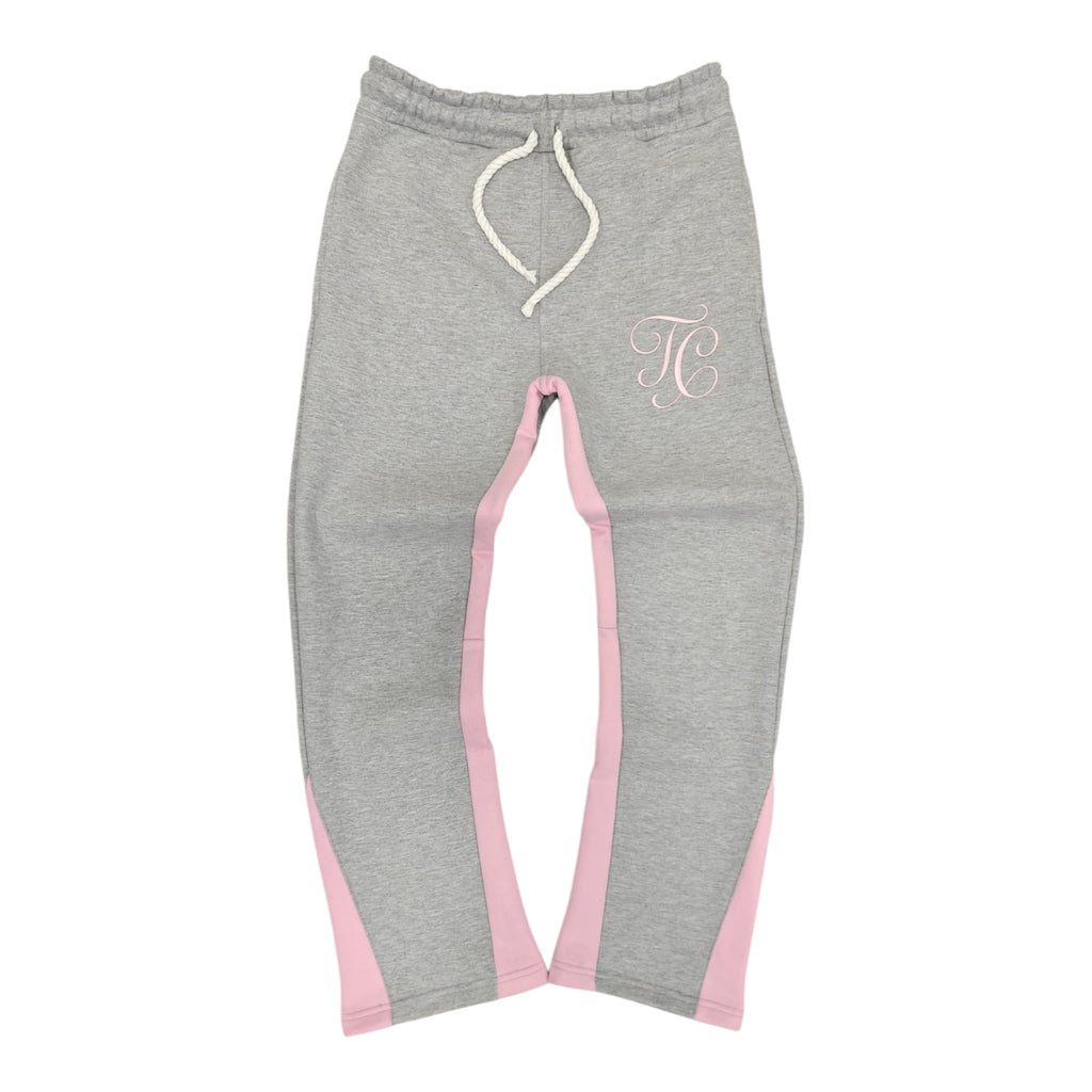 SIGNATURE FLARED “JOGGA” -PINK/GREY (Pre-order)