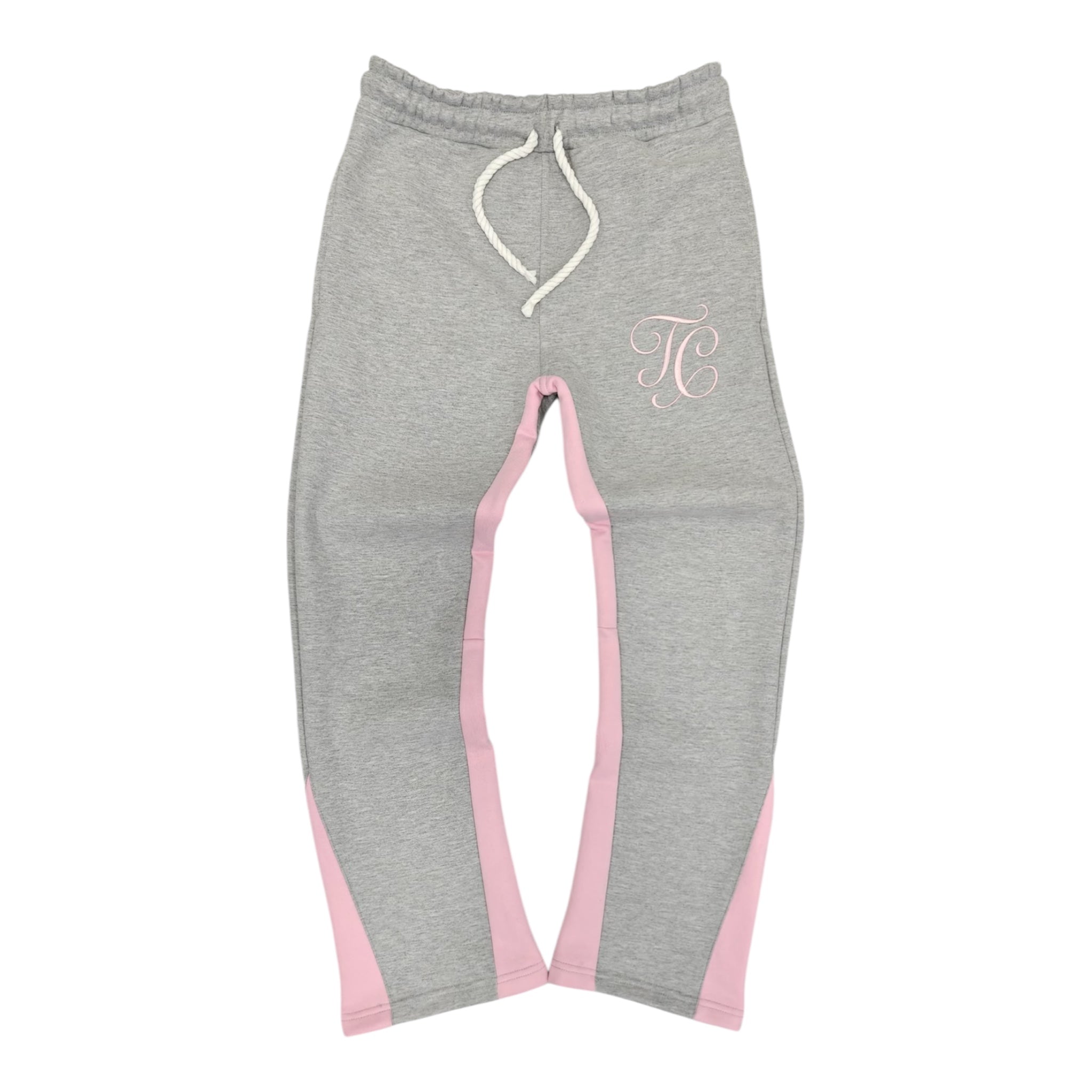 SIGNATURE FLARED “JOGGA” -PINK/GREY (pre-order)
