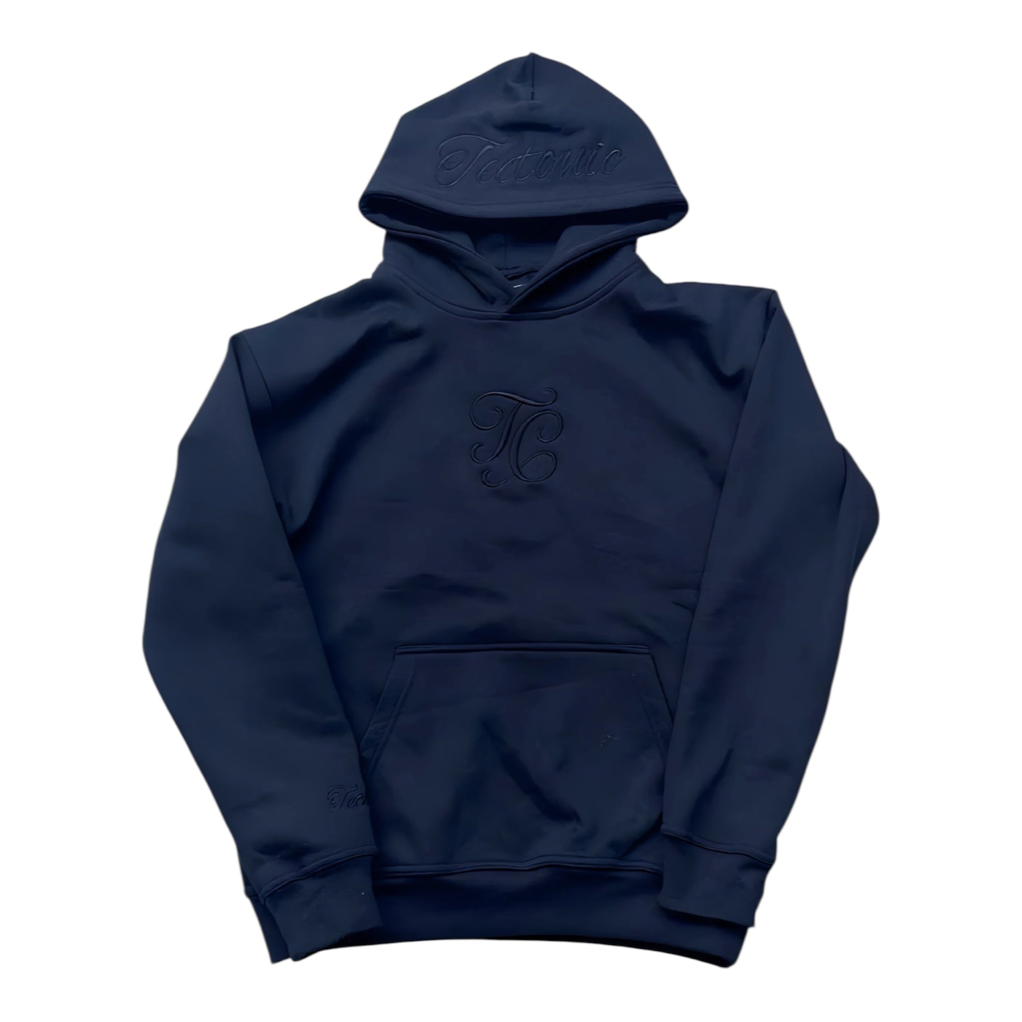 SIGNATURE HOODIE-BLACK/BLACK (MIDDLE) (Pre-order)