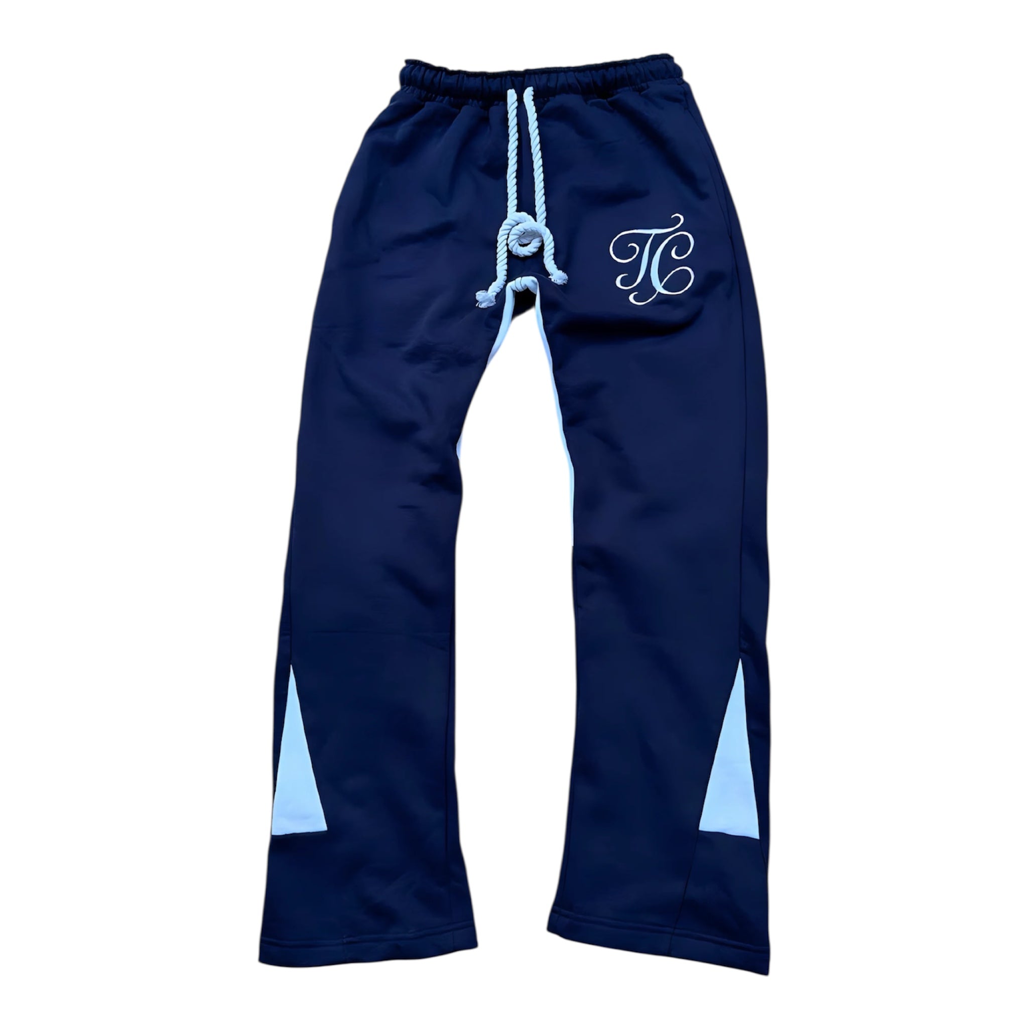 SIGNATURE FLARED “JOGGA” -NAVY/WHITE (Pre-order)