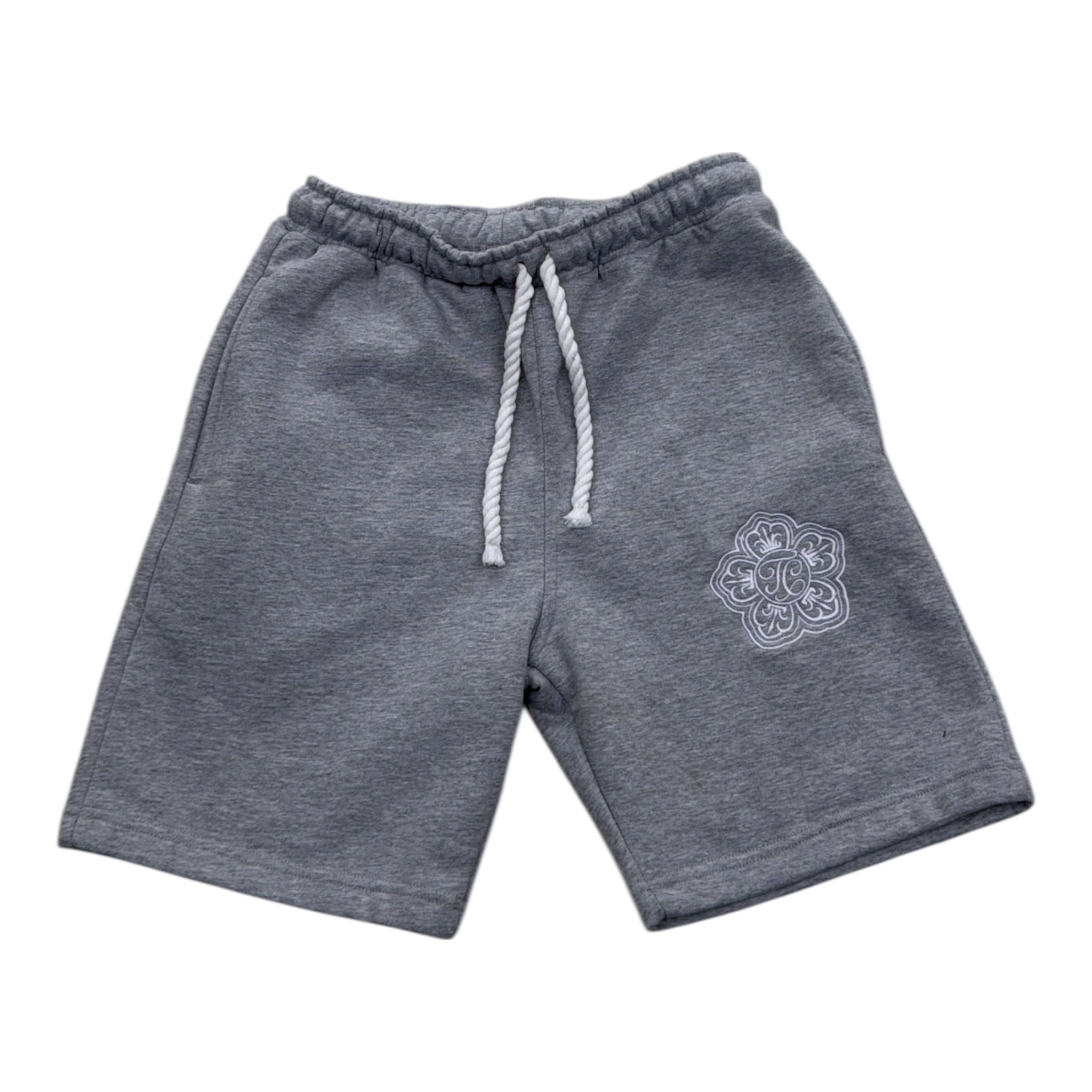 SIGNATURE BLOOM SHORTS-GREY