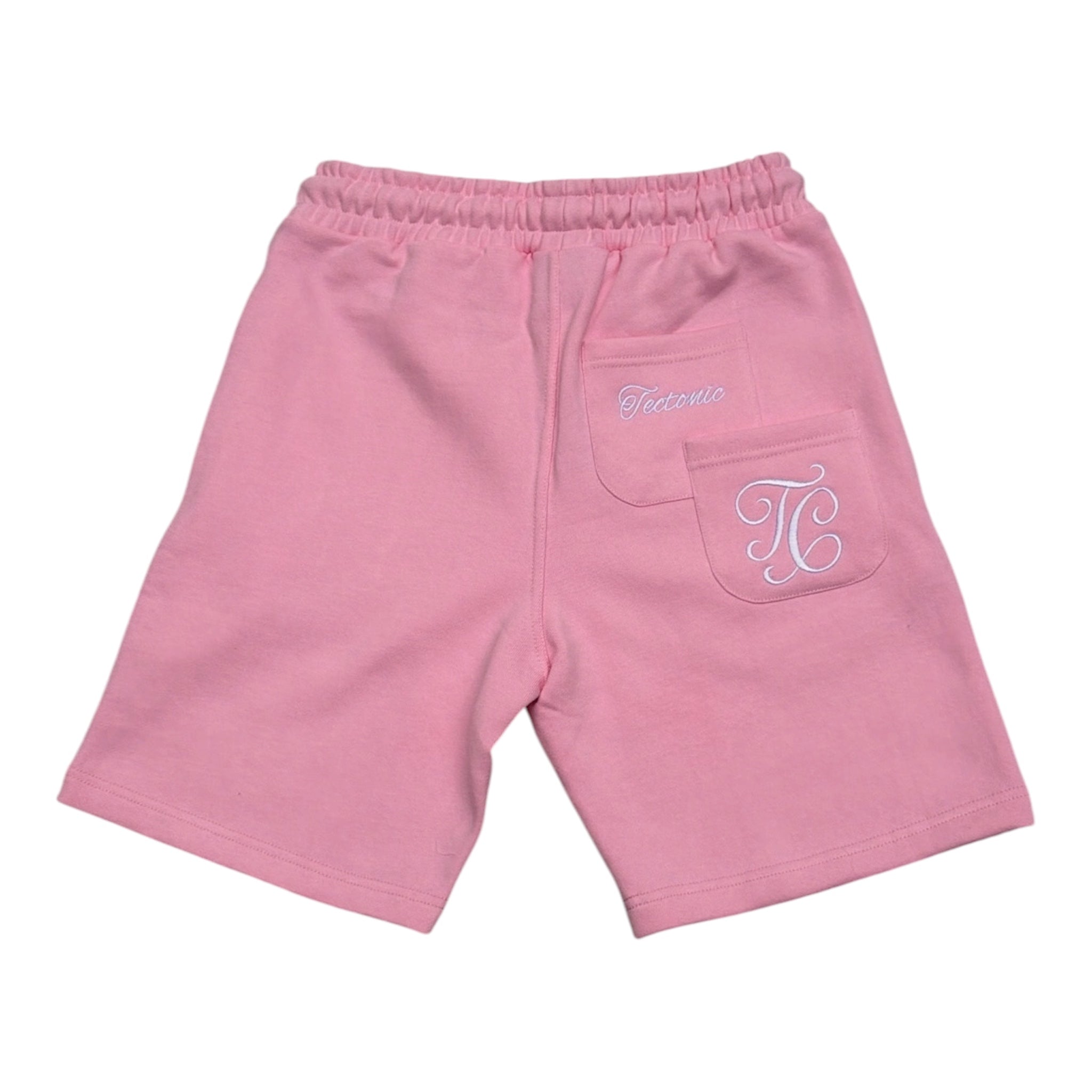 SIGNATURE SHORTS-BABY PINK