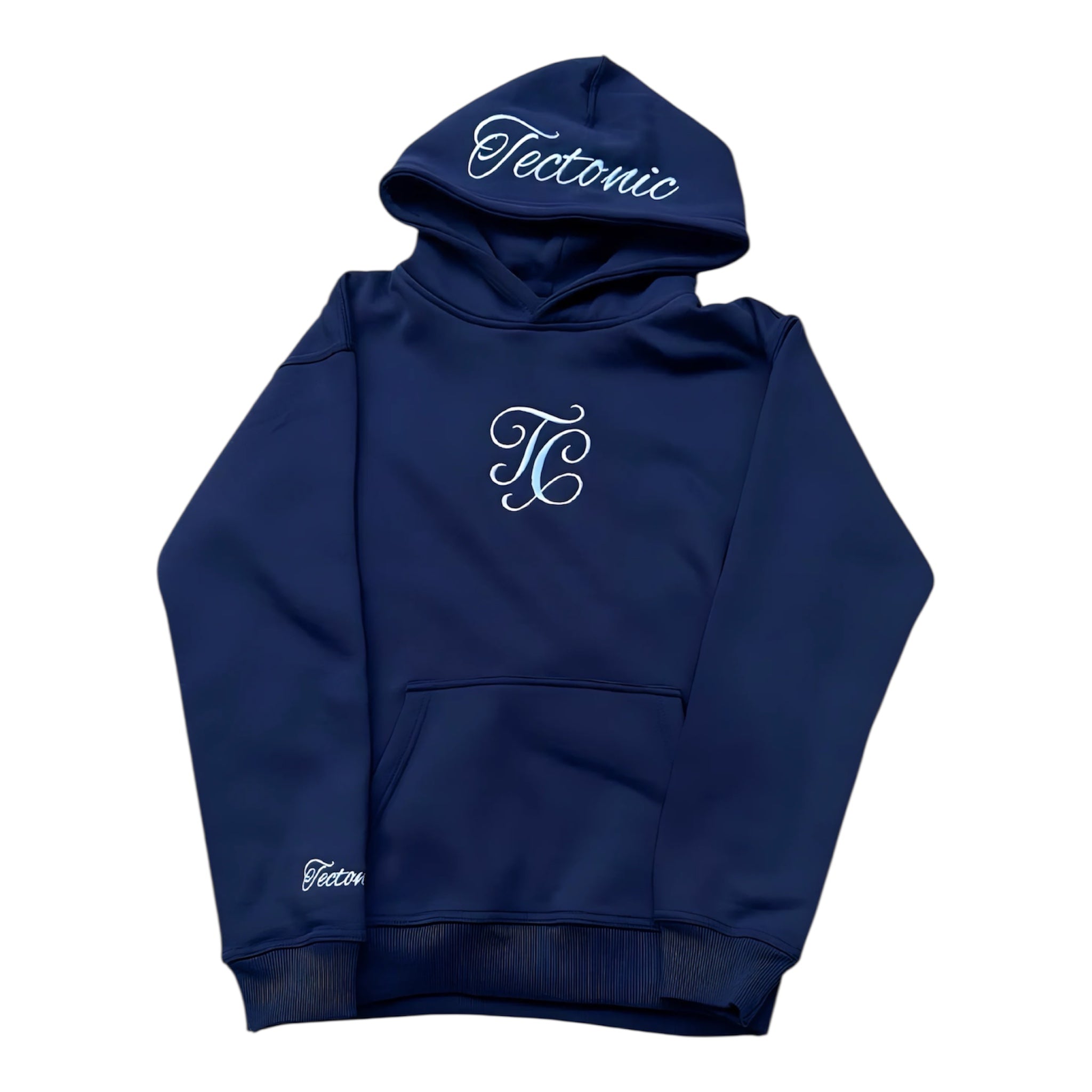 SIGNATURE HOODIE-NAVY/WHITE (Pre-order)