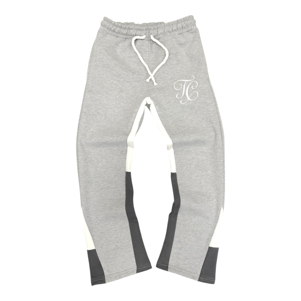 SIGNATURE FLARED “JOGGA” -WHITE/GREY(pre-order)